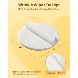 HICC PET Wrinkle Wipes 100 Count - VINE8
