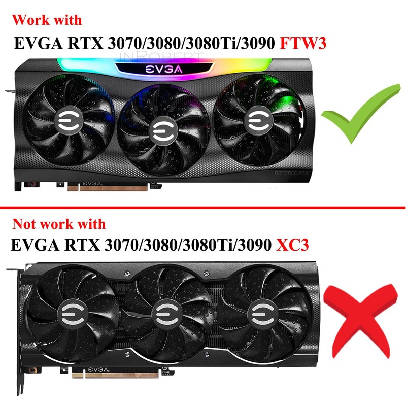 PLD09220S12H Graphics Card Fan Replacement for EVGA RTX 3070 3080
