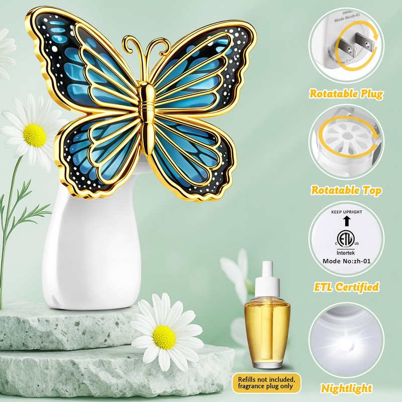 Hohean Wall Fragrance Plug in Compatible with Bath and Body