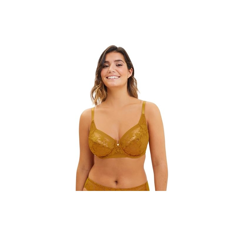 Sans Complexe Women's Suzie Full Coverage Bra, Bruyer Brown