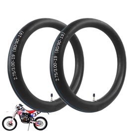 2.75/3.00-19 Heavy Duty Inner Tube, 70/100-19 Inner Tube Replacement, 19 inch Replacement Tire, for Motorcycle, Dirt Bike, Pit Bike and More [Thickened] (2 Pack)