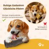 CAROZEN Kauspielzeug für große Hunde, gefrierfreundlicher Leckerli-Spender, geistige Stimulation Kauspender