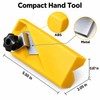 Wood Edge Trimmer Hand Planer – Adjustable Chamfer Tool for