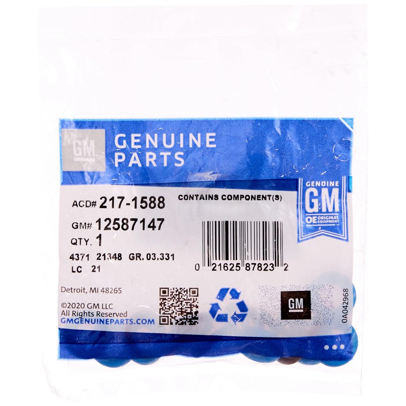 GM Genuine Parts 217-1588 Fuel Injector O-Ring Kit with Assorted