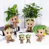 EARPMAG Groot Planter,Flowerpot Treeman Groot Succulent Planter Cute Plants Flower