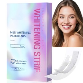 Gentle Teeth Whitening Strips,Professional Dissolvable Teeth Strips,Safe Whitener Strips for Tee/th,Ge/ntle Sta/in Removal Tee/th St/rips,Whitening Teeth STRI/ps for Smile,Gentle Te/ETH Whitening Kit