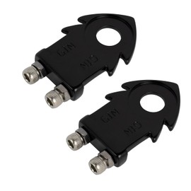 PRO+ Arrow Alloy Chain Tension Adjuster - 14mm Axle Compatible, Black