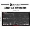 D DACCKIT Slab Binder for Graded Cards，Fits 60 Slabs -