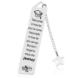 Graduation Bookmark Gifts for Women Men Inspirational Graduation Gift for Daughter Son Students Class of 2023 High School College Graduation Grad Gifts for Her Him Motivational Graduation Book Marks