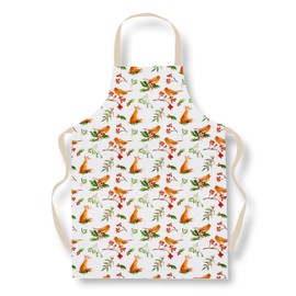 Cooksmart British Designed Christmas Apron | Aprons For Women & Men | Christmas Cooking Apron For All Types Of Kitchens | Apron For Women & Men - A Winters Tale (PVC)