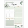 A5 Daily Planner Pad, Daily Planner, TO-DO List, Schedule, Prios,