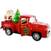 Adorno Coche Antiguo Decorado para Navidad, Decoraciones Navideñas Casa