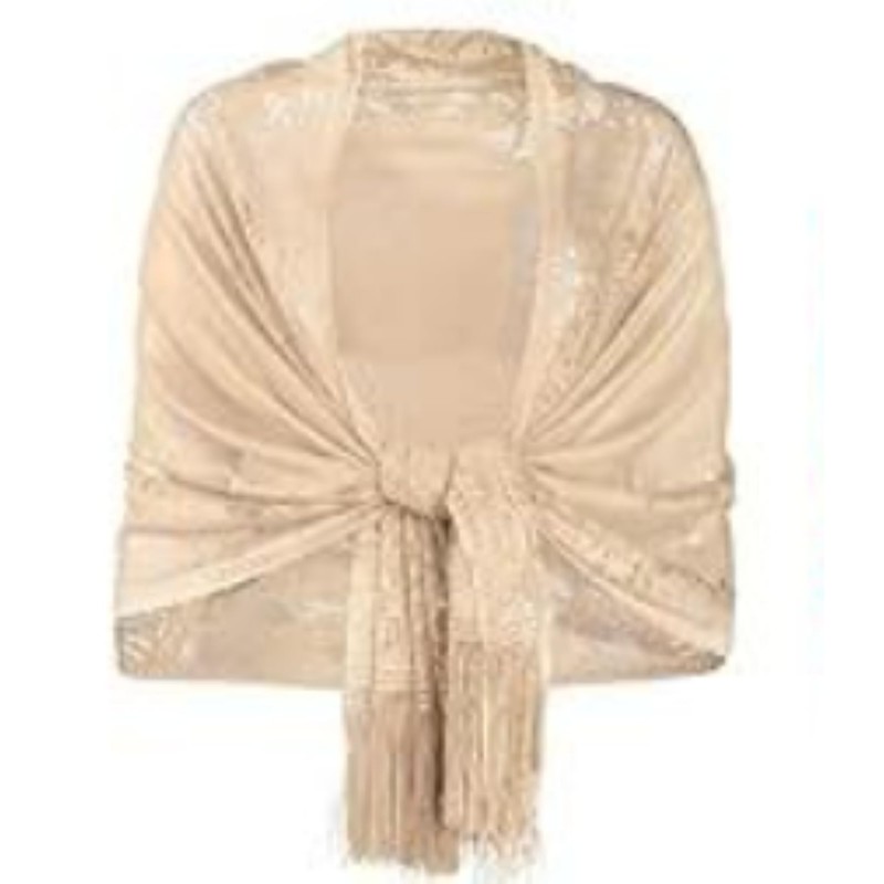 3MDGHD Women's Stole, Shawl, Large, Wedding, Party, Air Conditioning, Cold
