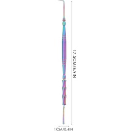 Separador de Pestañas para Permanente de Acero Inoxidable Peine Profesional, Uso Simple y Seguro, Adecuado para Principiantes y Expertos