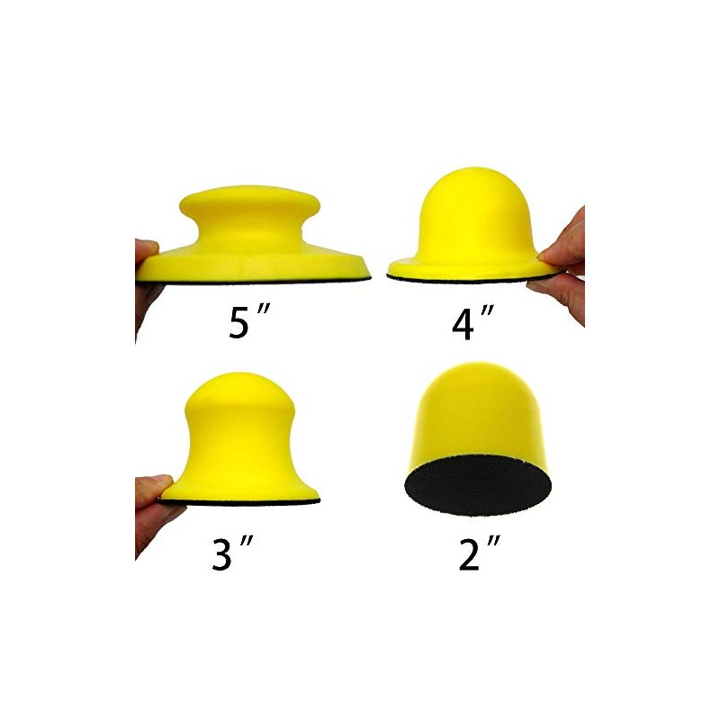 Hand Sanding Pad Blocks 4 Inch Velcro Sanding Block for