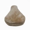 Reissner Lambskin Bicycle Saddle Cover Lambskin Combined with Faux Fur