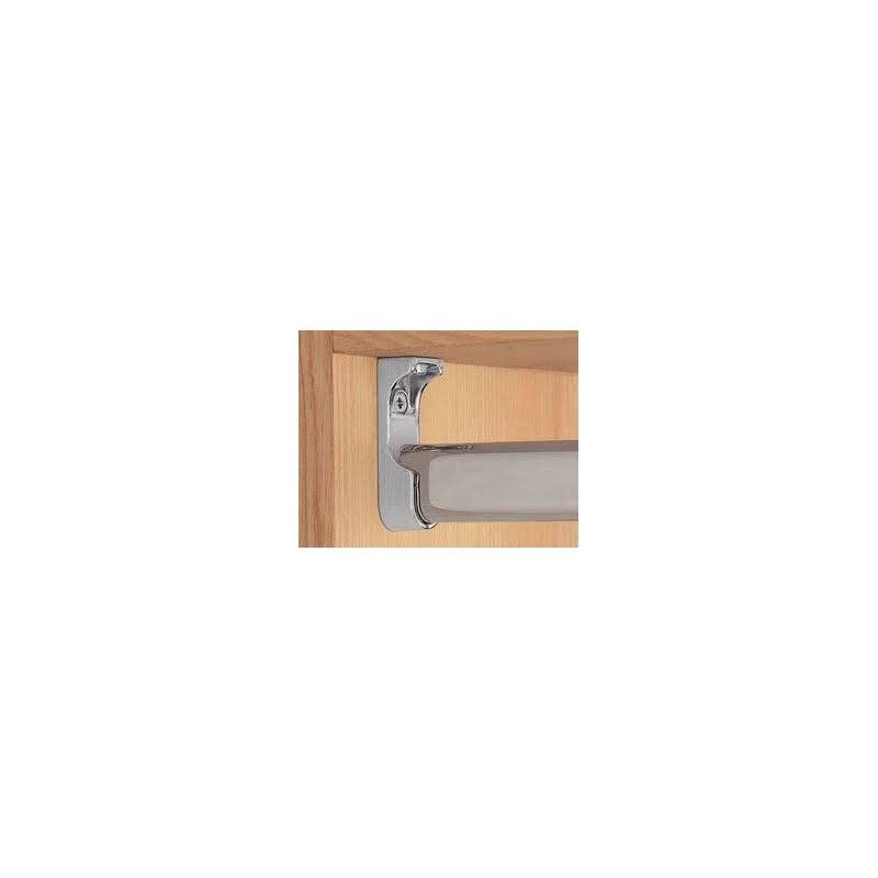 bricoleva.it Closet Rail Bracket, Side Hose Holder Kit for Oval
