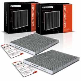 A-Premium Filtro de aire de cabina de 2 piezas con carbón activado compatible con modelos Nissan e Infiniti - Altima 2013-2018, Murano 2015-2023, Pathfinder 2013-2020, Maxima 2016-2023, QX60 2014-2020, JX35 2013