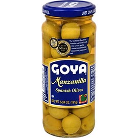 Goya Manzanilla Spanish Olives, 6.75 oz