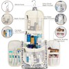 Narwey Hanging Toiletry Bag for Women Travel Makeup Bag Organizer