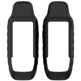 AWADUO Replacement Smartwatch Protective Case Cover Compatible with Garmin GPSMAP 79S/79SC Silicone Shell Anti Drop Watch Accessories(Black)