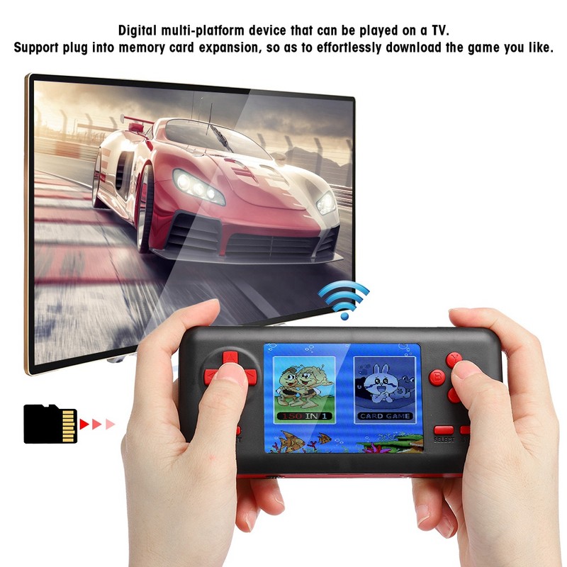 GB50 Mini 8 Bit Plug Card Handheld Retro Game Console