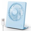 TriPole Mini Desk Fan USB Powered Portable Fan Small Personal