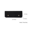YONBEN Canvas Pencil Case Simple Multifunctional Clamshell Magnetic Buckle Stationery