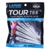 TOUR TEE LARGE WHITE SPINE Golf Tees 5-Pack