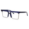 Zeelool Retro Rectangle Eyeglasses Frame with Non-prescription Clear Lens for