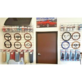 Forever Sharp 1970 - 1977 Ford F-Series Truck Black Steering Wheel Adapter for Five Hole Wheel