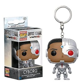DC 13793 "Justice League Cyborg" Pocket Pop Keychain Figure