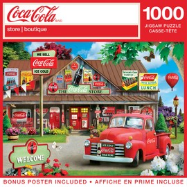 Masterpieces 1000 Piece Jigsaw Puzzle for Adults and Families - The Coca-Cola Store - 19.25" x 26.75"