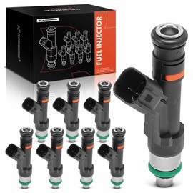 A-Premium Set of 8 Fuel Injectors Compatible with Ford F-150 F150 2004, 5.4L, GAS, Replace# 3L3Z9F593DA, 3L3E9F593D5A