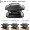 Davinci Lighting Flexfit Solar Outdoor Post Cap Lights - Includes