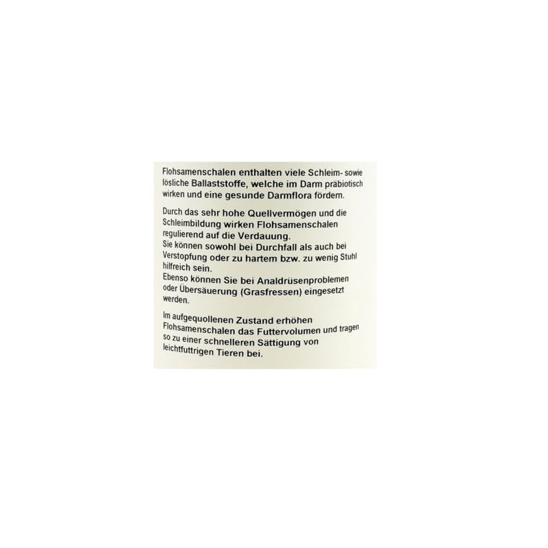 Lunderland Organic psyllium husks 350 g, 100% organic psyllium husks