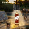 SOUDFK Wireless Bottle Lamp, 2025 New 3 Color Rechargeable Wine