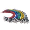 Vrabocry 100 pieces 5 mm LEDs with 20 cm cable,