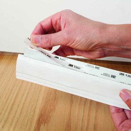 M-D Building Products 43301 36-Inch Cinch Door Seal Bottom, White, 1-Piece