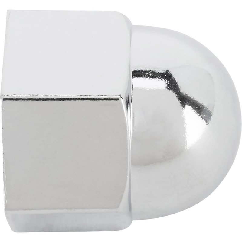 Flathead V8 Cylinder Head Chrome Acorn Nut Covers, 11/16 Nuts