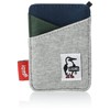 Chums Tricolor Pass Case Sweat Nylon, gray