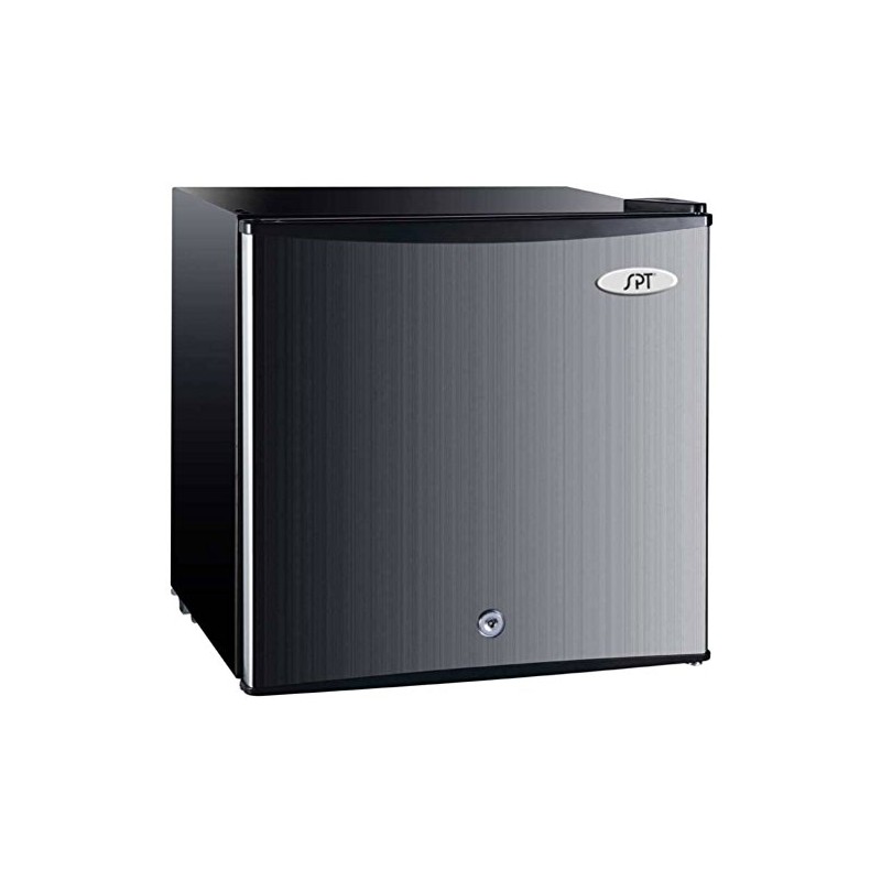 SPT UF-114SS Upright Freezer, Stainless Steel, 1.1 Cubic Feet