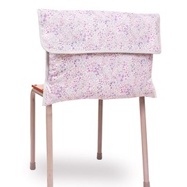 Colorful Candy Style N4737300 Disaster Preparedness Headband Cover, Girls, Elementary School Students, Backrest, Zabuton, Stylish, Floral Mist, Colorful Candy Style