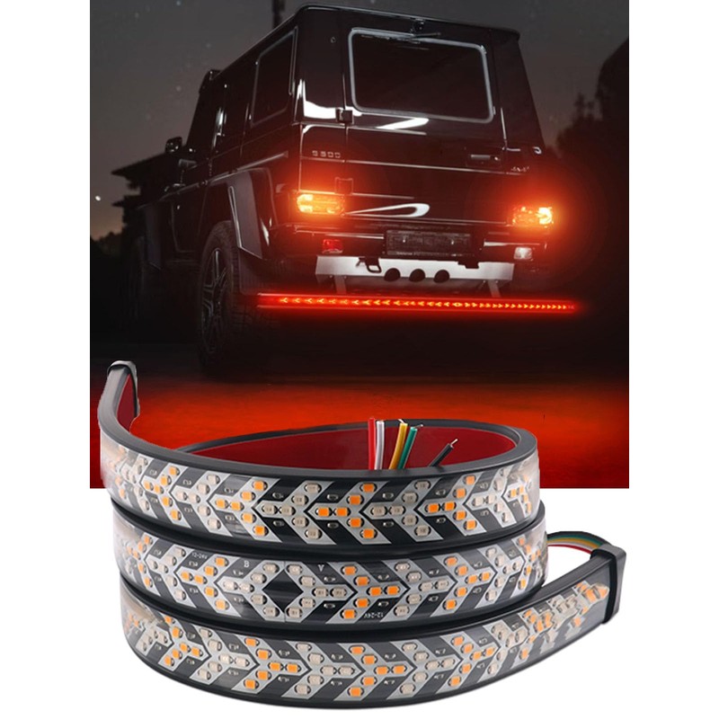 TOPKU LED Pickup Truck Tail Light Strip,Truck Tailgate Dynamic Light