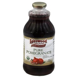 Lakewood Pure Pomegranate Juice OG2 32 oz. (Pack of 12)