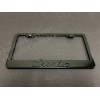 License Plate Frame Shop 1x (Black) TURBO 3D Emblem BLACK