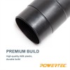 POWERTEC 70123 4-Inch Dust Hose Connector w/Quick Connect Splice Adapter,
