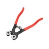 QWORK Heavy Duty Glass Tile Nippers - 8 Inch Wheeled