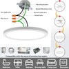 NOVELUX 7 inch Flush Mount LED Ceiling Light Fixture Dimmable,