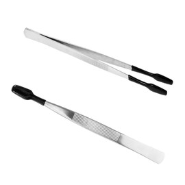 TEHAUX Stainless Steel Stamp Tweezer Kit Tweezer for Crafting for for Precision Work